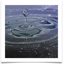 Droplets in space - David Ree